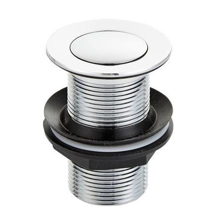 32mm Unslotted Small Cover Click-Clack Basin Waste