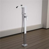 Detta Floor Standing Waterfall Bath Shower Mixer