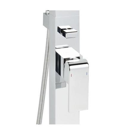 Detta Floor Standing Waterfall Bath Shower Mixer