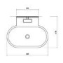 Agata Vanity Unit with Basin and Mirror Pure White Gloss