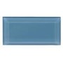 Subway Perriwinkle Gloss Bevelled Edge Wall Tile