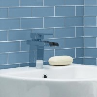 Subway Perriwinkle  Square Edge Wall Tile