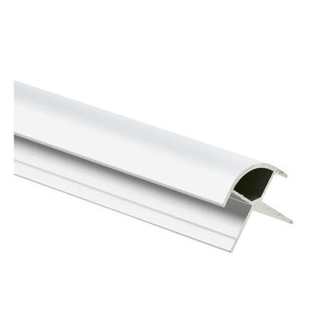 2440mm Laminate Shower Wall Ext Cnr Profile Aluminium