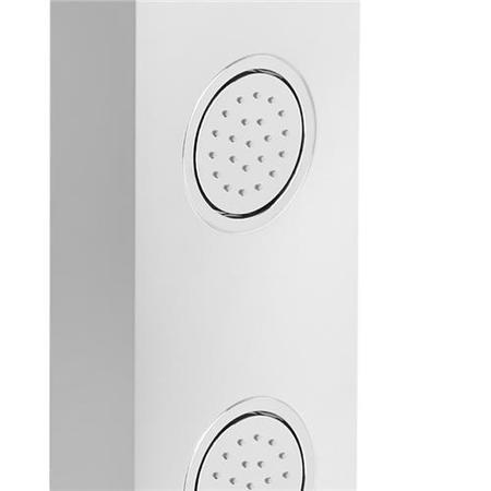 Silver Shower Tower Panel