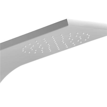 Silver Shower Tower Panel