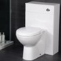 500mm WC Toilet Unit - White - Aspen Range