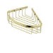 Brass Corner Shower Caddy- Arissa 