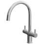 Reginox Double Lever Kitchen Mixer Tap - Chrome