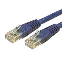 StarTech.com 20 ft Cat 6 Blue Molded RJ45 UTP Gigabit Cat6 Patch Cable - 20ft Patch Cord