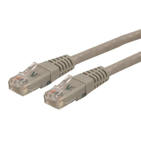 StarTech.com 35 ft Cat 6 Gray Molded RJ45 UTP Gigabit Cat6 Patch Cable - 35ft Patch Cord