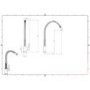 Reginox Chrome Single Lever Flexible Kitchen Mixer Tap - Camaya