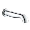 CAMBSPOUTCH Chrome Traditional Wall Mounted Bath Spout - Camden