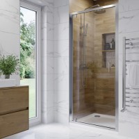 900mm Hinged Shower Door 6mm Glass - Carina 900mm Hinged Shower Door 6mm Glass - Carina
