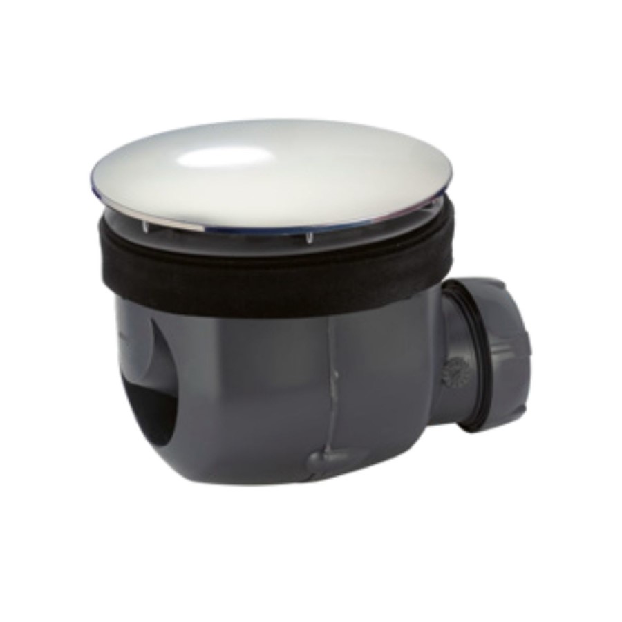 Linear Waste Pack with Stainless Matt White - Cascade