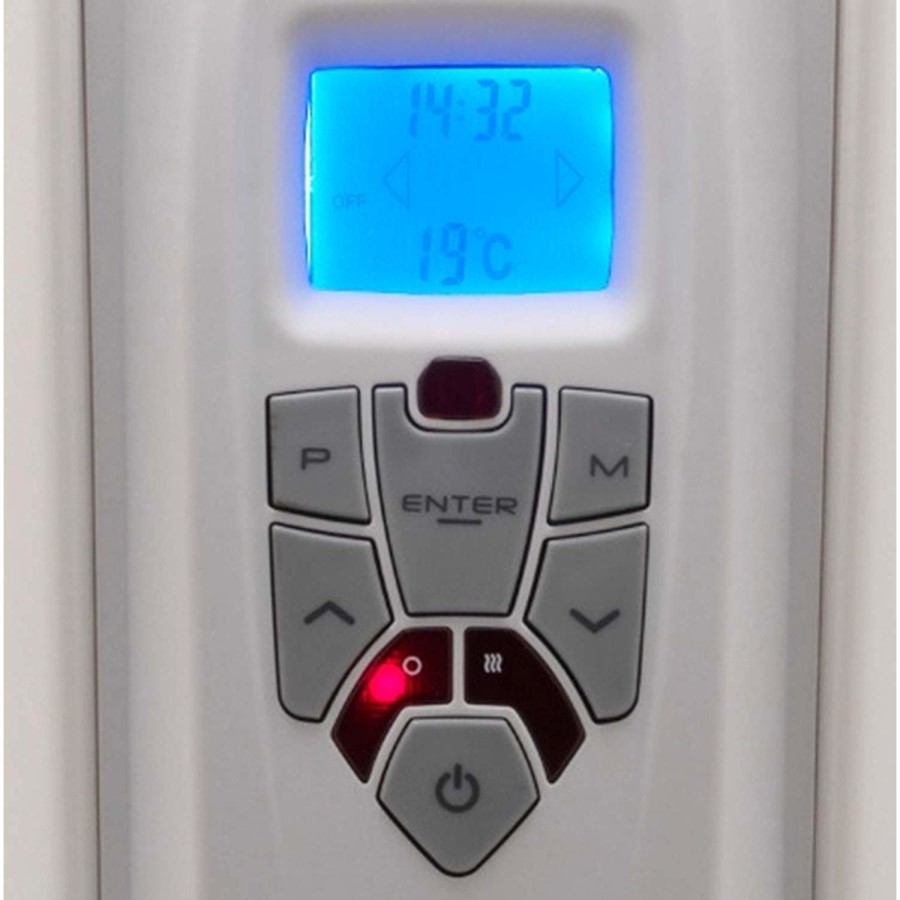 Dimplex Cadiz 2kW Portable Oil free electric radiator with 2 heat settings adjustable thermostat and climate control 