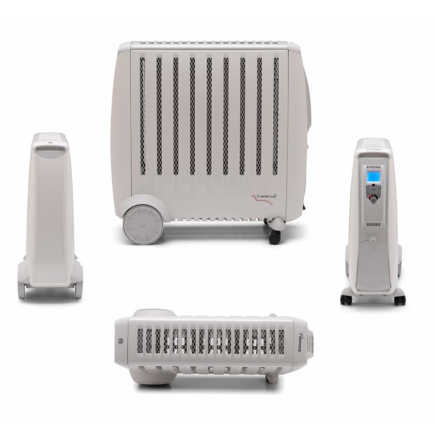 Dimplex Cadiz 2kW Portable Oil free electric radiator with 2 heat settings adjustable thermostat and climate control 