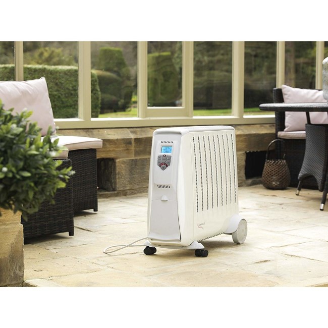 Dimplex Cadiz 2kW Portable Oil free electric radiator with 2 heat settings  adjustable thermostat and climate control - Better Bathrooms