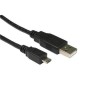 1.8m USB 2.0 A M - Micro B M Cable in Black