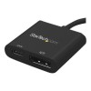 Startech .com USB C to DisplayPort Adapter with USB Power Delivery - 4K 60Hz