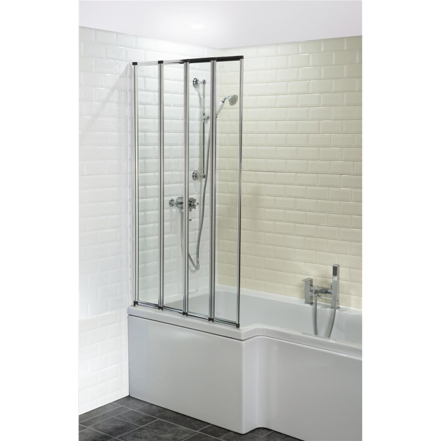 Four Fold Shower Bath Screen