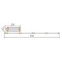Four Fold Shower Bath Screen