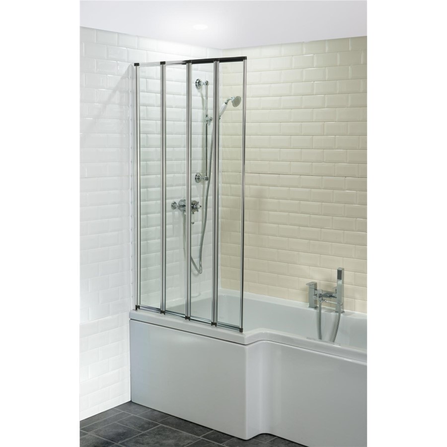 Four Fold Shower Bath Screen