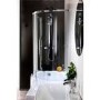 Curved Bath Shower Screen- Left Hand Orbital