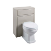 Grey Traditional WC Toilet Unit without Toilet - W600 x D303mm