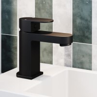 Black Cloakroom Mono Basin Mixer Tap - Como Black Cloakroom Mono Basin Mixer Tap - Como