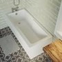 Single Ended Wide End Shower Bath 1500 x 750mm - Cotswold