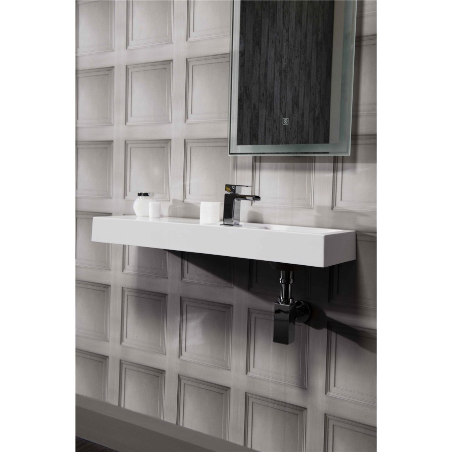 Wall Mount Sink - 1 Tap Hole