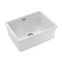 Box Opened Rangemaster Rustique Single Bowl Undermount / Inset White Ceramic Kitchen Sink