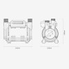 GRADE A1 - Salamander CT Force 3 Bar Positive Head Regenerative Twin Shower Pump