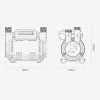 GRADE A1 - Salamander CT50 Xtra 1.5 Bar Positive Head Regenerative Twin Shower Pump