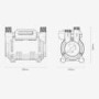 GRADE A1 - Salamander CT50 Xtra 1.5 Bar Positive Head Regenerative Twin Shower Pump