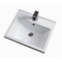 Moderno Polymarble Mid Edge Vanity Sink - 500mm Wide Moderno Polymarble Mid Edge Vanity Sink - 500mm Wide