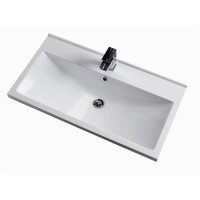 Moderno Polymarble Mid Edge Vanity Sink - 800mm Wide Moderno Polymarble Mid Edge Vanity Sink - 800mm Wide