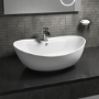 Oval Countertop Sink - 1 Tap Hole