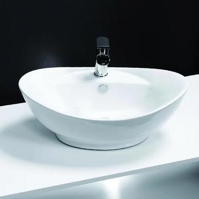 Oval Countertop Sink - 1 Tap Hole