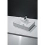 Rectangular Countertop Sink - 1 Tap Hole