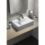 Rectangular Countertop Sink - 1 Tap Hole