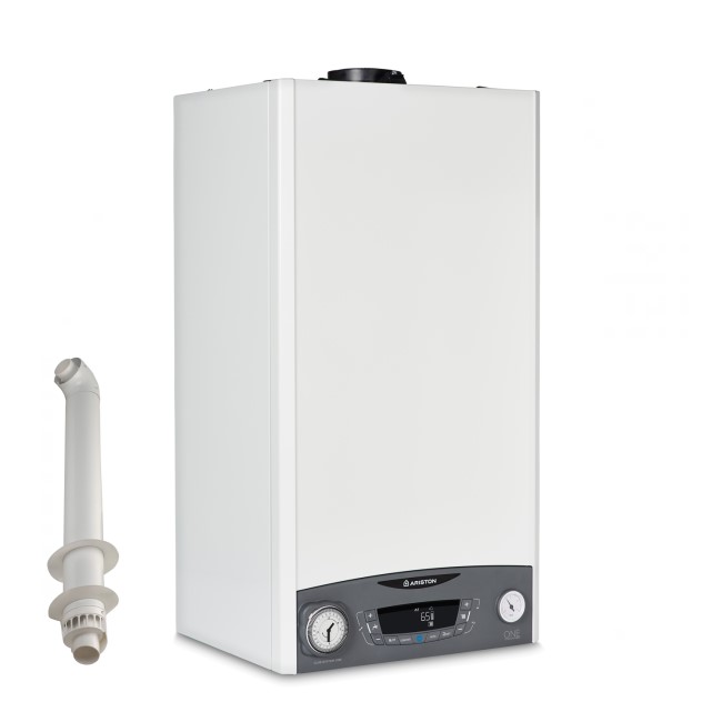 Ariston Clas ONE 24 kW Combi Gas Boiler with Free Flue and LPG Conversion Kit - 8 Years warranty