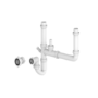 ONLY OPENED - Double Bowl Plumbing Kit