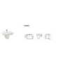 Step Wall Mount Sink - 1 Tap Hole