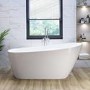 Freestanding Single Ended Slipper Bath 1700 x 740mm - Design
