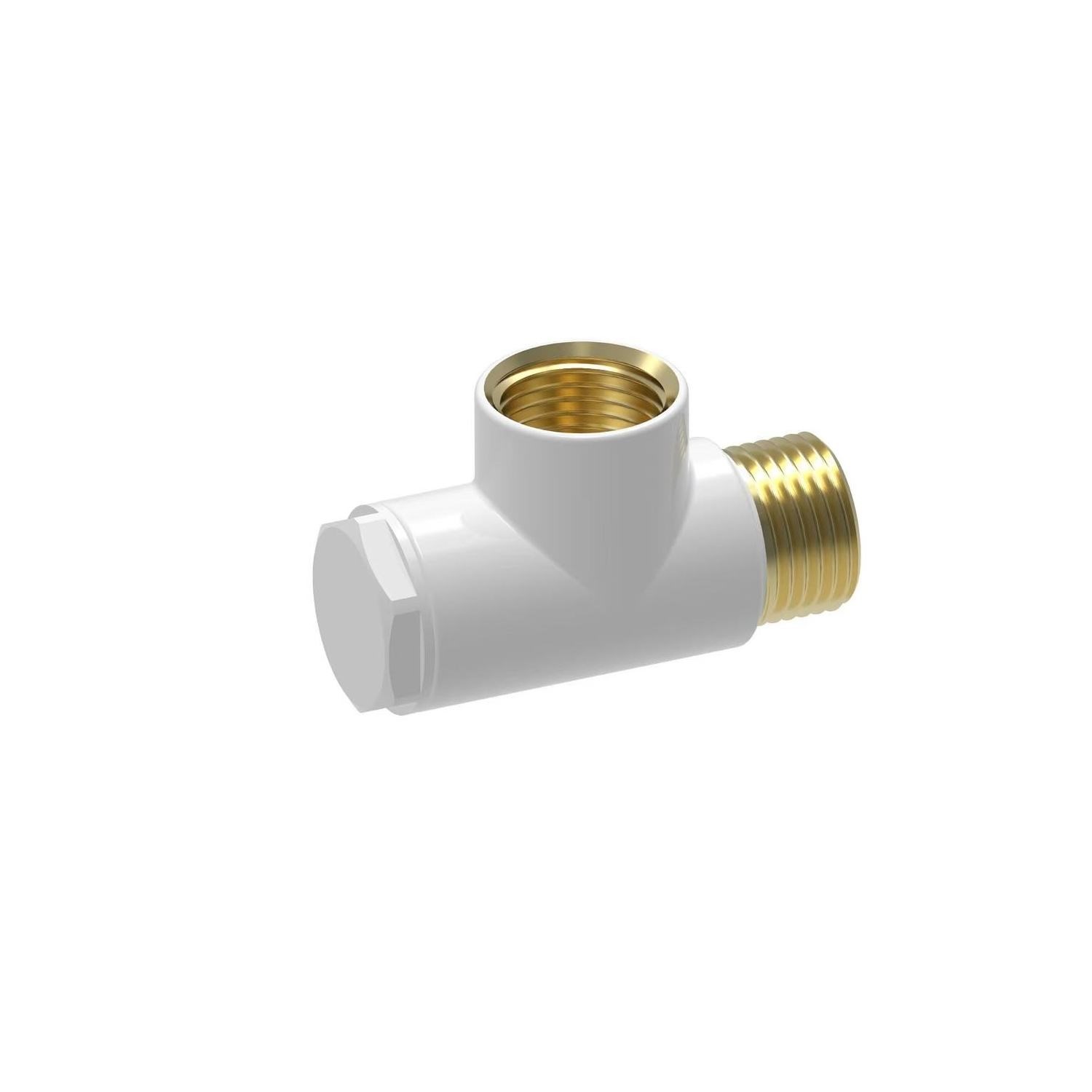 Elego Women's White Dual Fuel T Piece