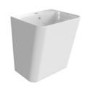 White Wall Hung Basin One Piece 380mm - Diaz