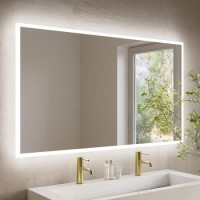 Rectangular Heated Bathroom Mirror with Lights Shaver Socket & Bluetooth Speaker 1400 x 800mm - Divine Rectangular Heated Bathroom Mirror with Lights Shaver Socket & Bluetooth Speaker 1400 x 800mm - Divine