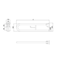 Nymas Close Coupled Doc M Pack Disibility Bathroom Suite with Dark Blue Fixings
