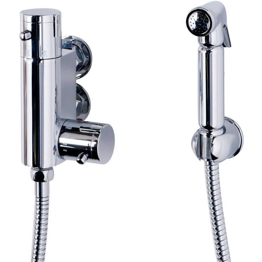 Shower Spray Kit with Wall Bracket & Hose